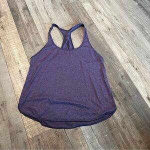 Lululemon 105F Singlet Purple Mauve Luon Tank